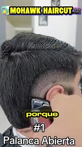 mohawk haircut tutorial🔥💈 #barber #mohawk #haircut #tutorial #matuslucas #CorteDeCabello #barberos #taperfade #midfade #buzzcut #asmr #beautiful | Matus lucas