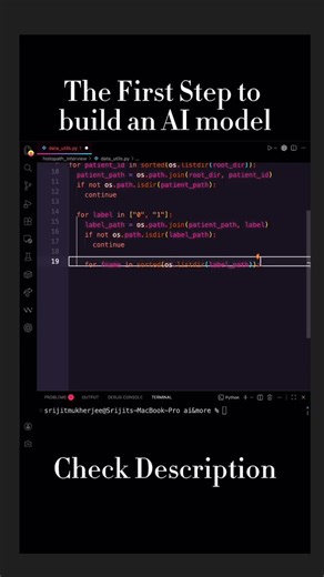 Srijit Mukherjee on Instagram: "Creating a CSV file that indexes all data with file paths, labels, and relevant metadata is a crucial first step when working with unorganized datasets. It provides a structured, tabular overview of the entire dataset, making it easier to inspect, preprocess, and split into training, validation, and test sets. By storing file paths rather than the raw data itself, the CSV remains lightweight and flexible, allowing for efficient loading on demand during model train