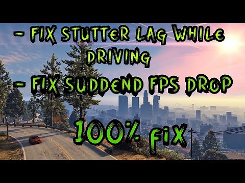 How to fix Gta 5 stutter lag while driving or in missions|Gta 5 Stutter lag fix|Grand theft auto 5||