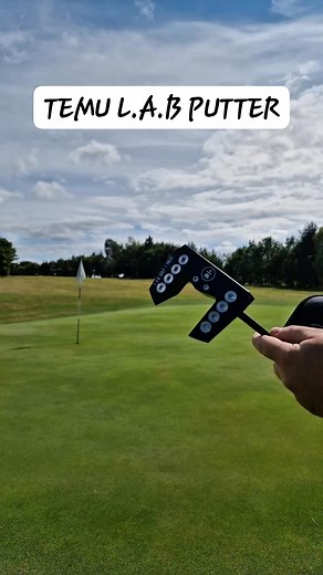 LAB Putter from TEMU! 👀 #golf #golfing #golfer #golfreel #golfreels #golfvideo #golfvideos #labputters #labputter #putter #putting #putt | The Slim Golfer