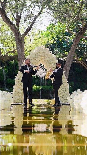 Goodness of God on Violin and Saxophone | Wedding Ceremony at The Barn 305