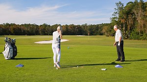 How can a frisbee help your wedge play? Learn that and more in this week's all-new episode of "School of Golf"! 🥏 Stream now: https://golfpass.social/g2j | GolfPass