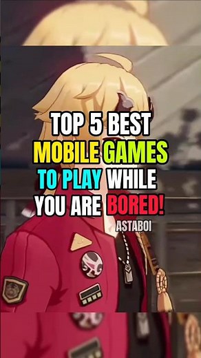 TOP 5 BEST MOBILE GAMES TO PLAY WHILE YOU ARE BORED!#shorts#foryou #gaming #games#androidgame#roblox