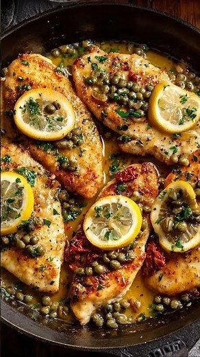 Lemon Chicken Piccata with Capers