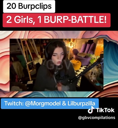 2 Girls Burp-Battle Compilation