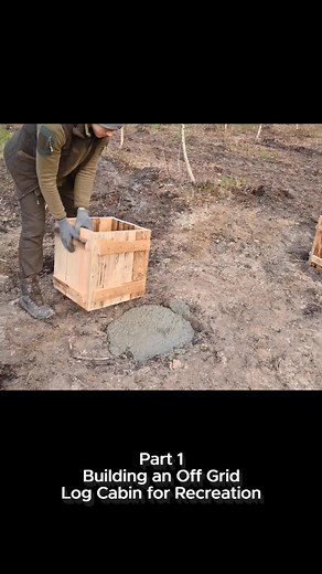 Building an Off Grid Log Cabin for Recreation