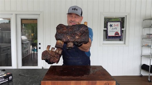 Weber Summit Kettle vs Traeger Timberline _ Better cooking for dino beef ribs