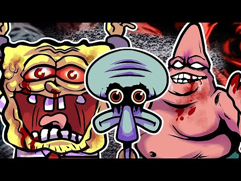 La Historia de 5 Juegos Terroríficos de Bob Esponja (COMPILADO) - Pepe el Mago