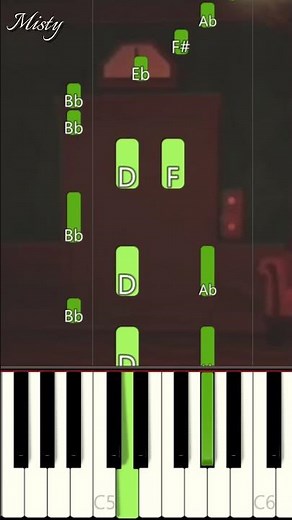 Roblox DOORS OST - Elevator Jam (EASY PIANO TUTORIAL)