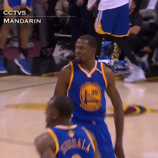 1.6M views · 2.2K shares | Kevin Durant's CLUTCH triple in Game 3 of the NBA Finals... As Heard Around the World! | NBA | Facebook