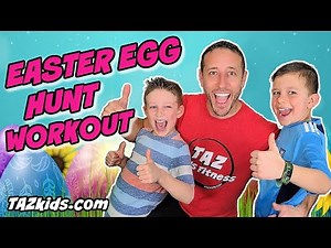 Easter Egg Hunt Workout And Dance Party For Kids!