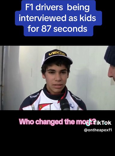 Formula 1 drivers interviews back in the day #formula1 #f1tiktok #f1 #maxverstappen #charlesleclerc #lewishamilton #landonorris #georgerussell