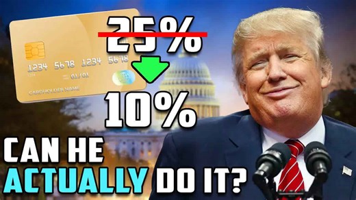 The truth on Trump cutting credit card interest to 10%