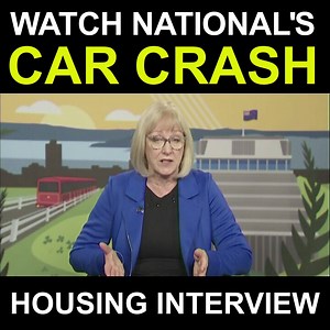 64K views · 1.3K reactions | ⚠️⚠️⚠️MUST WATCH⚠️⚠️⚠️ The absolutely trainwreck of an interview where National's housing spokesperson claims National BUILT 30,000 state houses, when they actually SOLD 6,000. We can't let these people back in the Beehive! | Backing the Kiwi Meme | Facebook