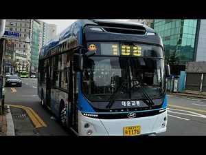 창원(108 대운교통) [마산역~한국전력]구간 2020년식 현대[HYUNDAI] 일렉시티[ELEC CITY] 수소전기버스[FCEV]⚡️앞면 주행영상[1080p] (210503)