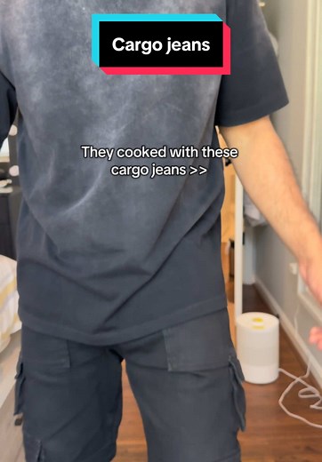 They tuff fr #fyp #tiktokshop #cargojeans