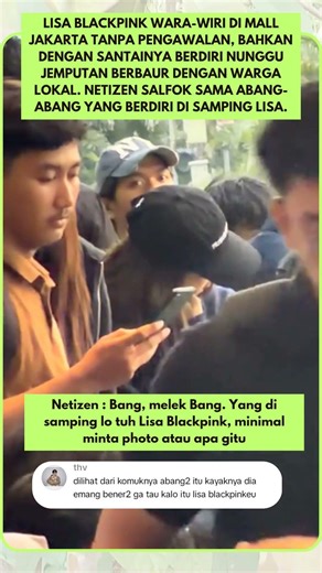 Lisa Blackpink di Jakarta #lisa #jakarta #blackpink #fyp #shorts
