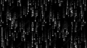 Hacker style random character code background. Hacker-style random letter code for the theme of Internet security concept.