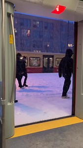 A snowy S Bahn scene | Slow Travel Berlin