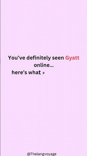What Does “GYATT” Mean? #englishshorts #learnenglish #genzslang #gyatt #slangwords