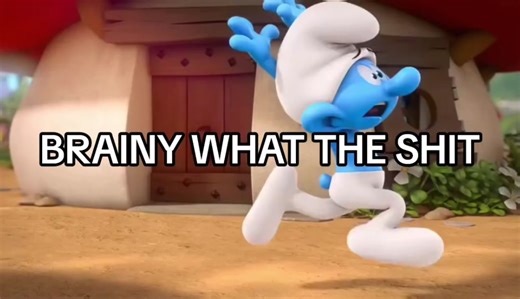 english dub yall 😭😭 tf . . . . . . #BrainySmurf #TheSmurfsBrainy #Brainy #Smurfs #SmurfTok #TheSmurfs