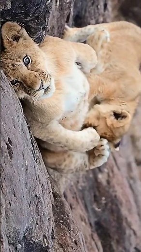 Playful Lion Cubs Enjoying Their Moment | Maasai Mara National Reserve | Travins World