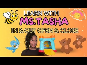 Best Toddler Learning Videos | In & Out, Open & Close through play #tittlekins #mstasha 🤗⭐️⭐️🍭