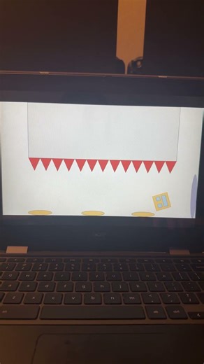Geometry Dash Animation On Google slides