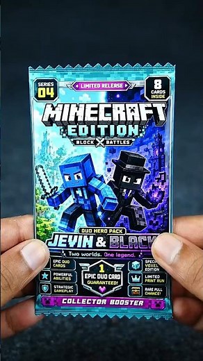 Jevin & Black Minecraft Edition My Sprunki OC DIY Custom TCG Game Cards #diy #sprunki