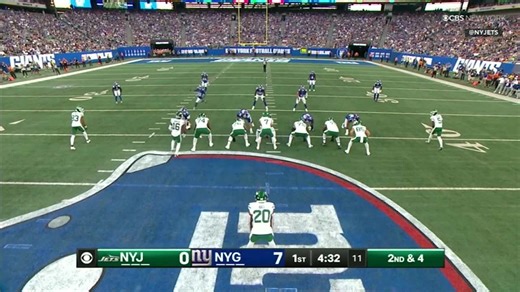 Jets-Giants Highlights | Breece Hall Scampers for First Down