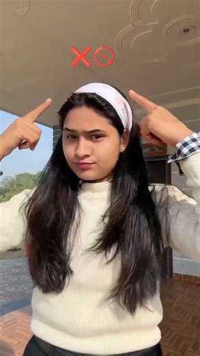 Right Way to Wear a Headband 😍 Hair Styling Trick #Shorts