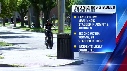 Two victims stabbed in Syracuse