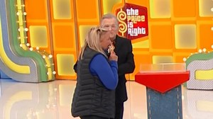 Price is Right contestant rolls her eyes at Drew Carey for his on-air mistake
