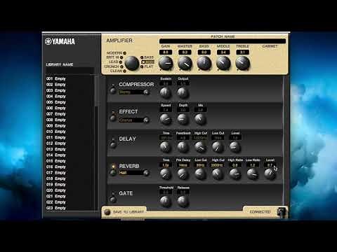 How To Use Yamaha THR Guitar Amp Software