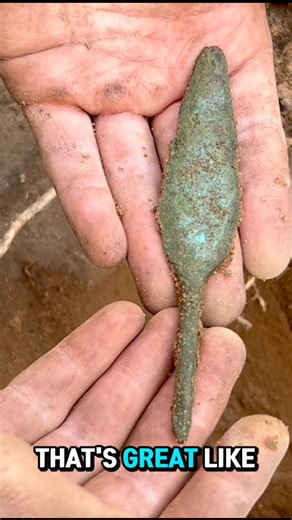 6000 Year Old, Copper Spearhead! Speechless, Discovered While Metal Detecting The Old Copper Complex. #metaldetectingfinds #metaldetecting #ARROWHEAD | Greysen Reimer