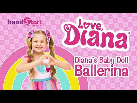 Love Diana Baby Doll Ballerina