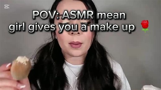 Nichole ASMR on Instagram: "ASMR mean girl does your makeup 💕💗☺️ ASMR roleplay #asmr #asmrroleplay #nicholeasmr #asmrtiktok #asmrtingles #asmrmakeup #asmrinstagram #viral #asmr #trending #asmrnichole #asmrroleplay"