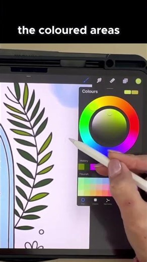 How to Use Clipping Masks in Procreate (for Coloring Pages)