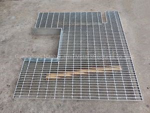 [Hot Item] Hot DIP Galvanized Ms Steel Forge-Welded Grating Mesh