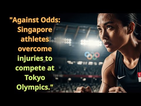 "Against Odds: Singapore athletes overcome injuries to compete at Tokyo Olympics."