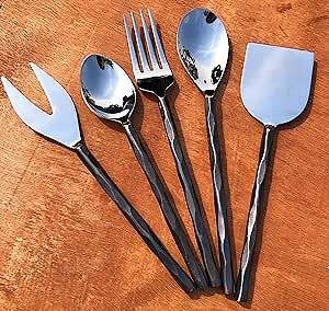 Flatware Set, Kitchen Utensil Tableware Cutlery Set for Home and Restaurant, Dishwasher Safe