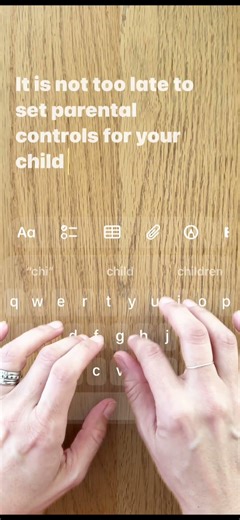 You can keep your child’s account. Just create one for you (the parent) and add