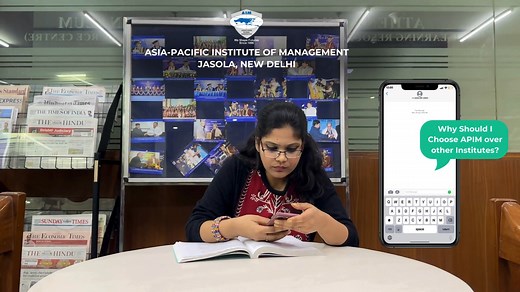 Hear directly from the APIM team how we go beyond textbooks when it comes to the success of our students - a factor that distinguishes our institute from the rest. . . #APIM #AsiaPacificInstituteOfManagement #APIMTeam #studentsuccess #studentsupport #bestinstitute #education #bestcollege #PGDM #MBA #postgraduation #PostGraduationCourses #AdmissionsOpen #bschool #management | Asia-Pacific Institute of Management, New Delhi