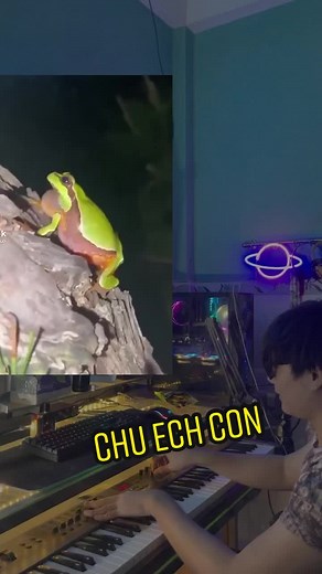 Chú ếch con remix - Phiên bản ca sĩ ếch