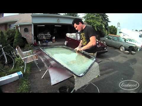Installing a Press In Windshield Seal and Chrome - Installation Process - Eastwood - Part 1 of 2