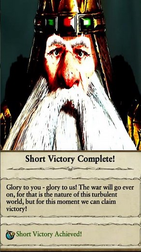 The Campaign Reward When Thorgrim Reclaims Every Lost Dwarfhold and Unite Dwarfs in Immortal Empires