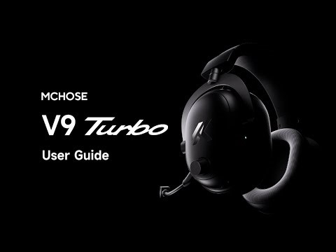 User Guide | MCHOSE V9 Turbo Magnetic Wireless Gaming Headset #mchose #gamingheadset #userguide