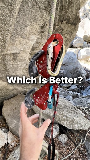 Avant Climbing Innovations on Instagram: "Taz Lov2 vs. Taz Lov3. They look almost identical, but there’s one key difference: the Taz Lov3 can come off the rope with the carabiner still clipped. The Taz Lov2 stays permanently closed when clipped, similar to a GriGri. Bigger number = better? Not always. For top-rope soloing, I still prefer the Taz Lov2."