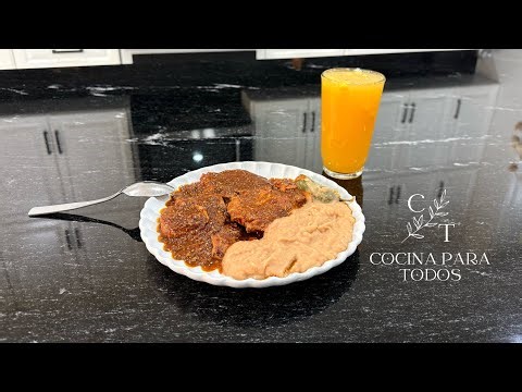 Chuletas En Salsa De Chile Seco