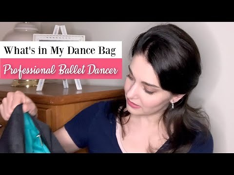 What's in My Dance Bag | Professional Ballet Dancer | Kathryn Morgan
